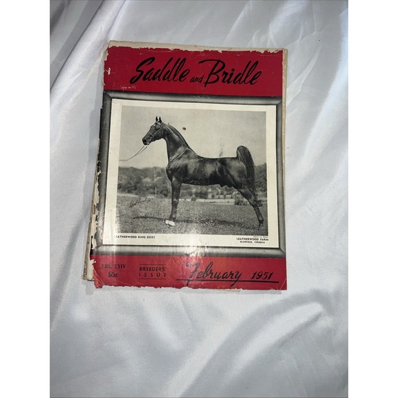 Other - Saddle and‎ Bridle Magazine February 1951 Vol XXIV